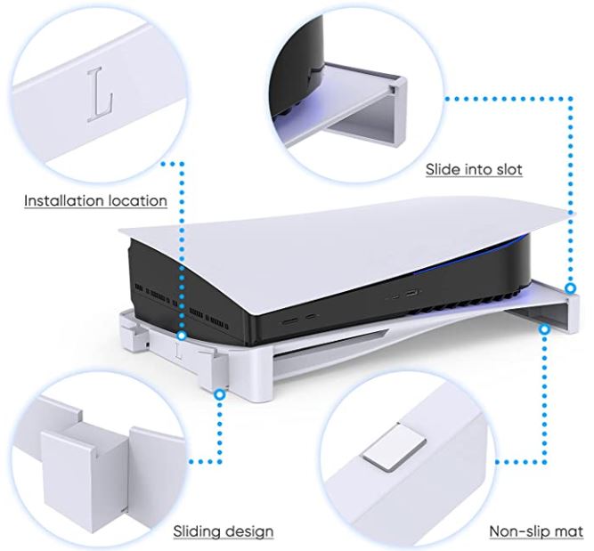 Auarte Horizontal PS5 Stand