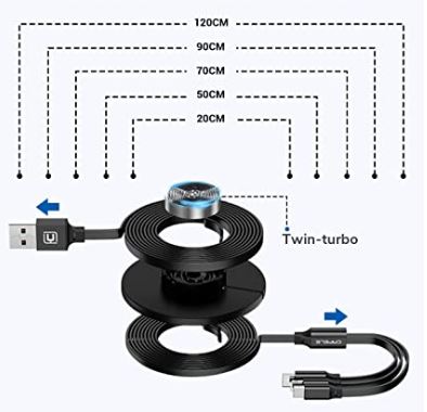 CAFELE Retractable Multi Charging Cable