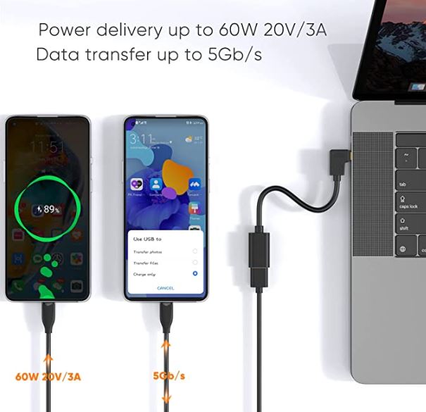 CableCreation USB-C to USB-A OTG Cable