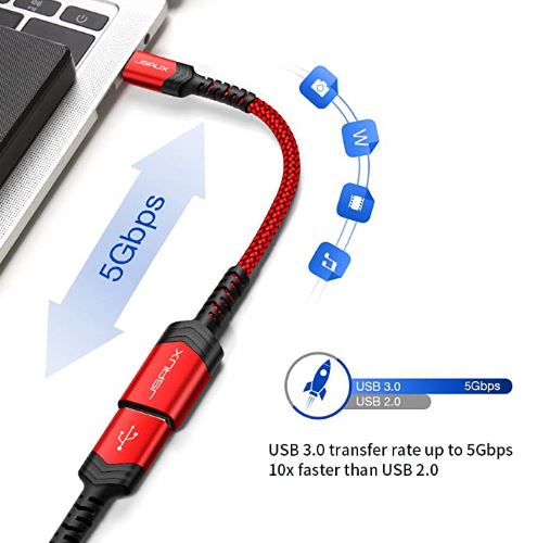 JSAUX USB-C to USB-A Female OTG Cable