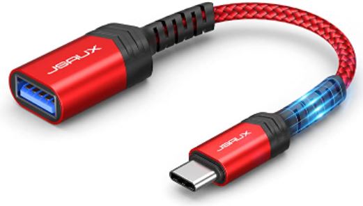 JSAUX USB-C to USB-A Female OTG Cable