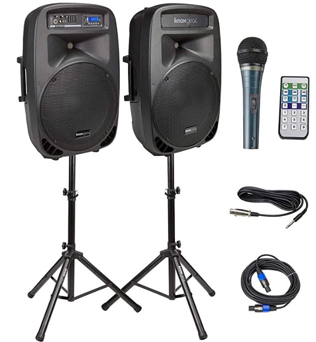 Knox 600 Watt 8 Piece Portable PA System