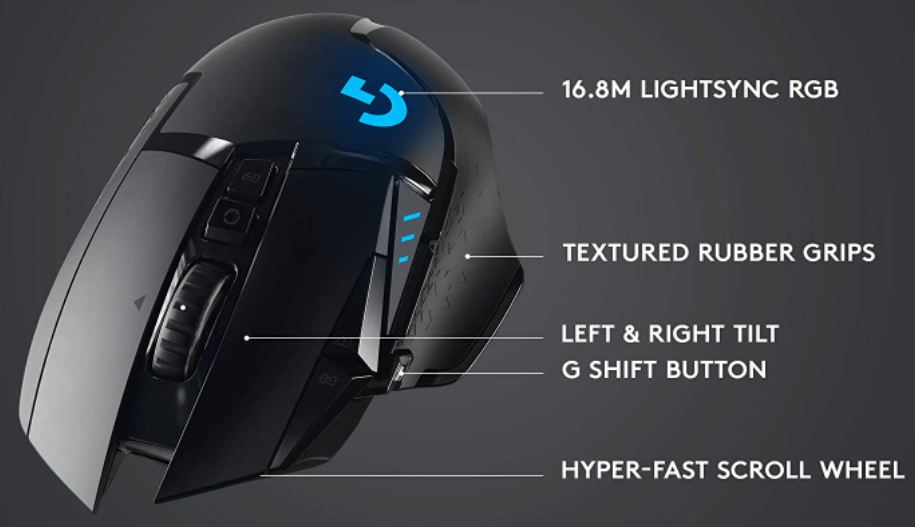 Logitech G502 Lightspeed Wireless Gaming Mouse