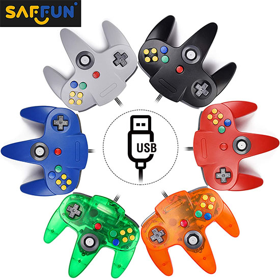 SAFFUN N64 Wired USB Controller