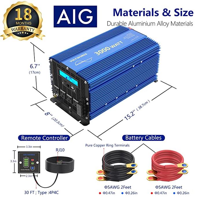 best 12 volt inverter