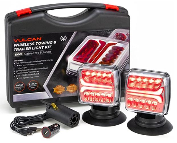 VULCAN Wireless LED Towing & Trailer Light Kit