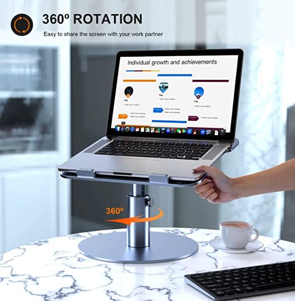 MegaStro MVP-Edition Laptop Stand 360 Rotatable - Megastro