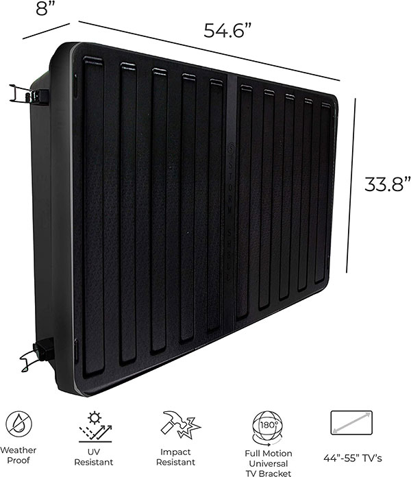 Storm Shell Outdoor TV enclosure