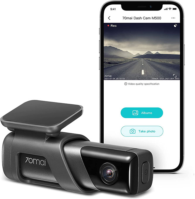 Review & Analysis of the 70mai M500 2.7K Dash Cam - Nerd Techy