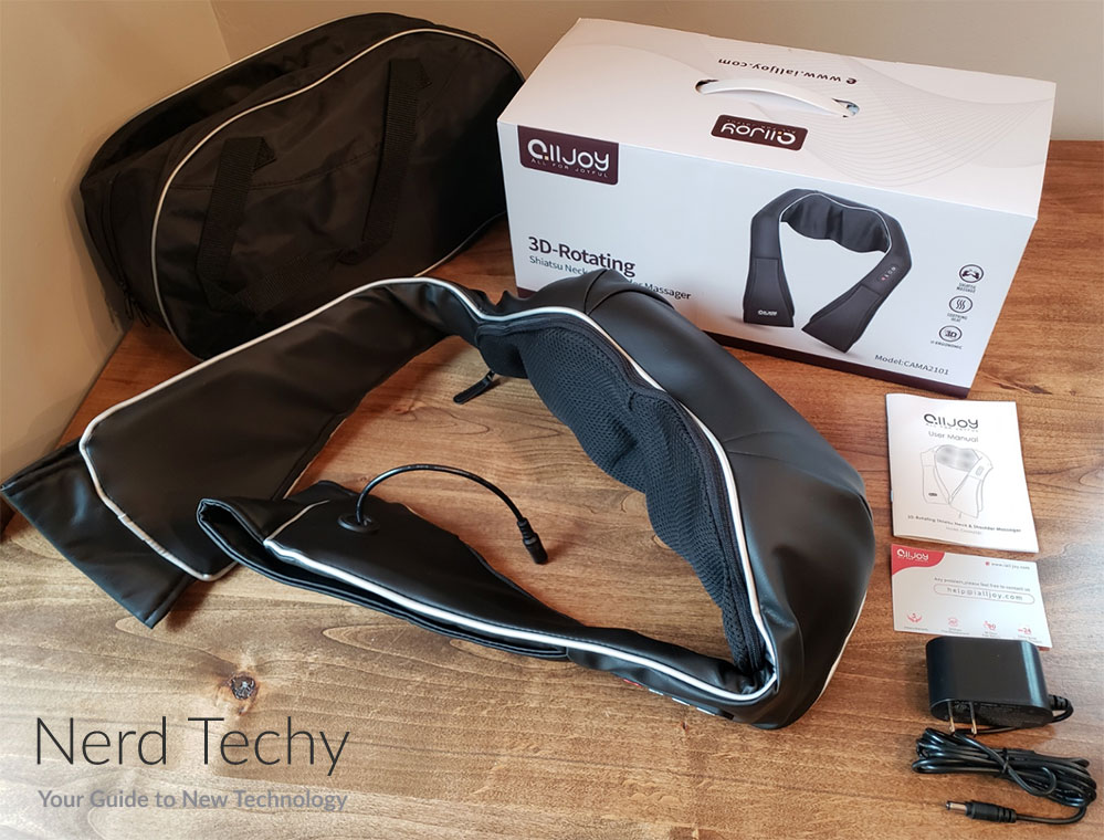 ALLJOY U-Shape Back, Neck & Shoulder Massager with Heat Review