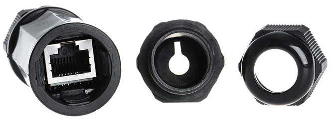 Anmbest Shielded RJ45 Waterproof Connector