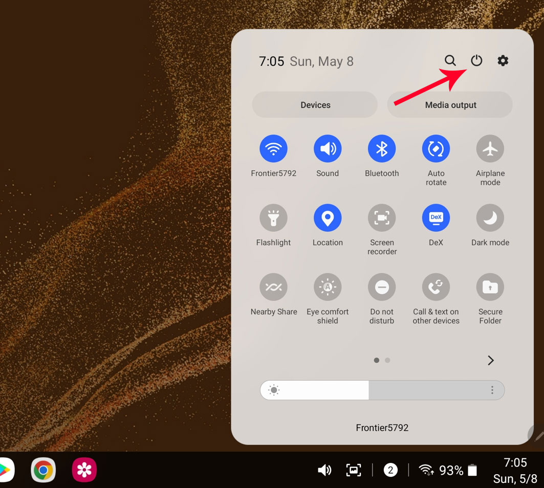 How to turn off galaxy clearance tablet