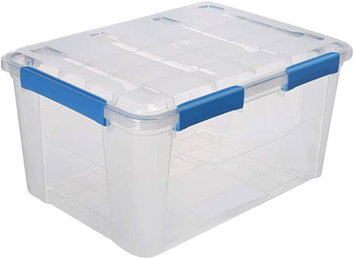 Ezy Storage Waterproof Plastic Storage Tote
