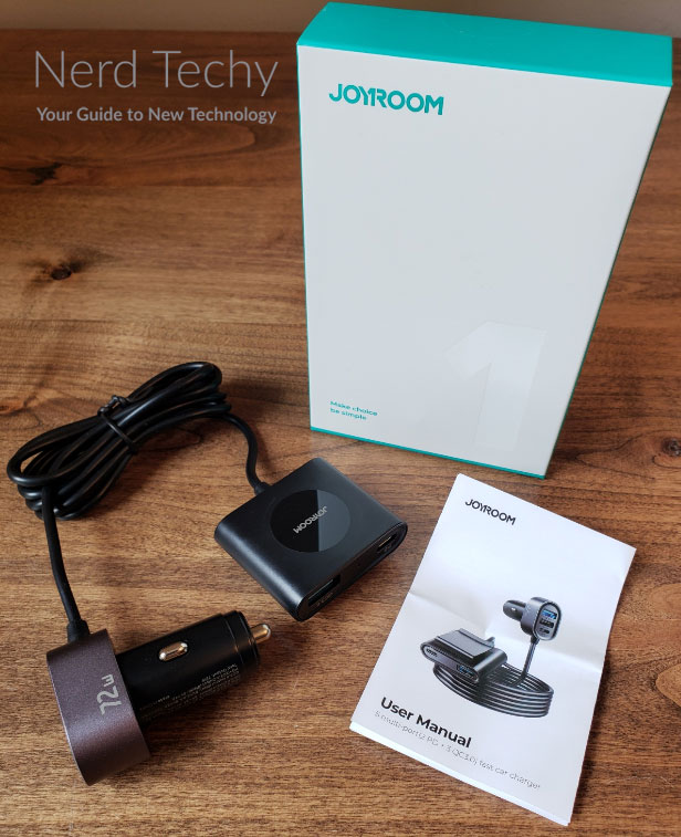 JoyRoom 72w Super Fast USB-C Car Charger