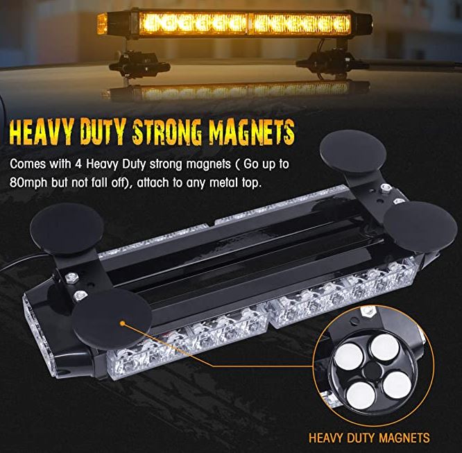 LINKITOM LED Strobe Flashing Light Bar