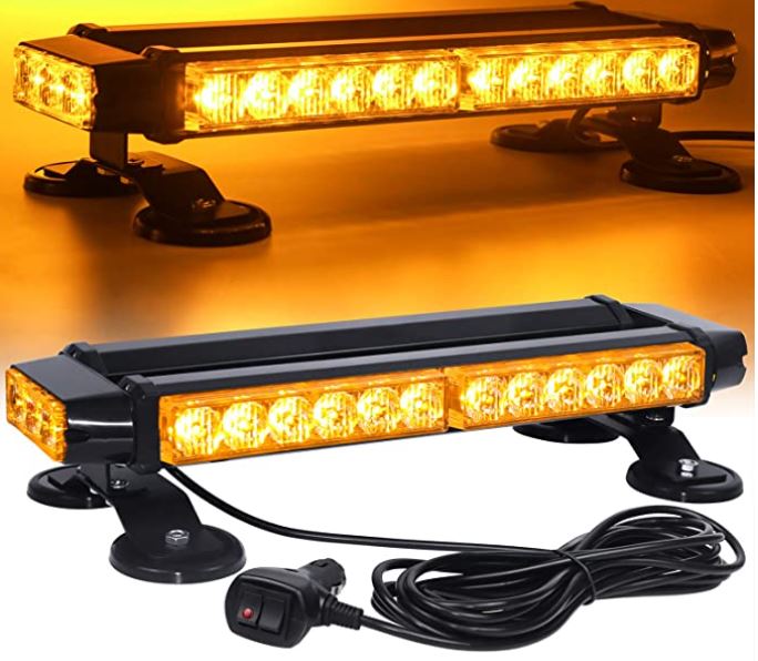 LINKITOM LED Strobe Flashing Light Bar