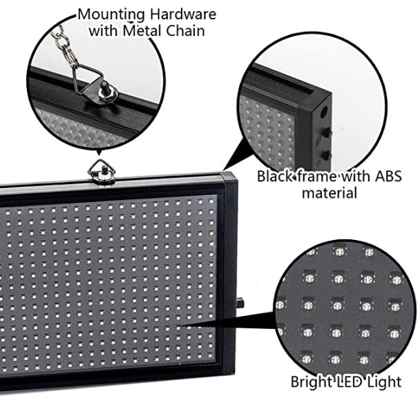 Leadleds LED Scrolling Message Board