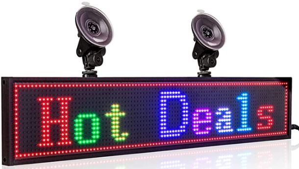 Leadleds LED Scrolling Message Board