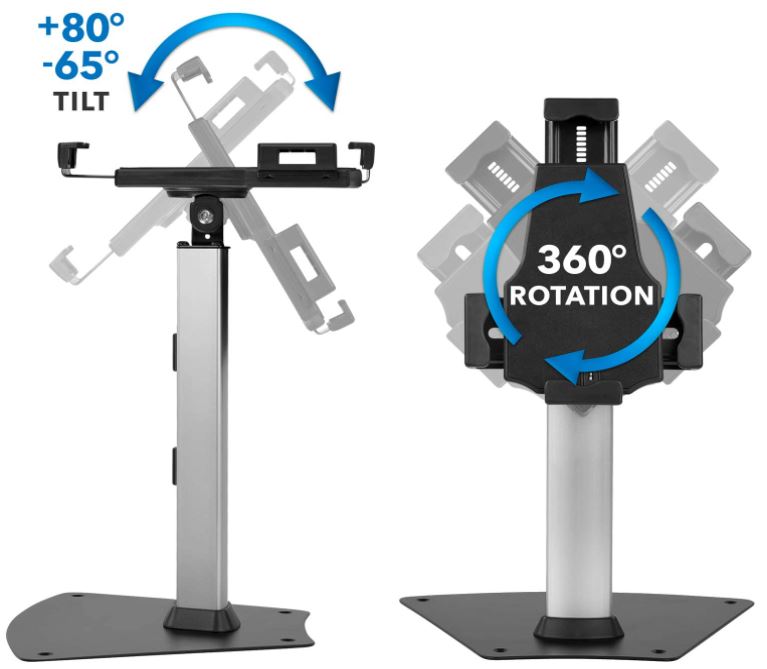 Mount-It Secure Universal Tablet Kiosk