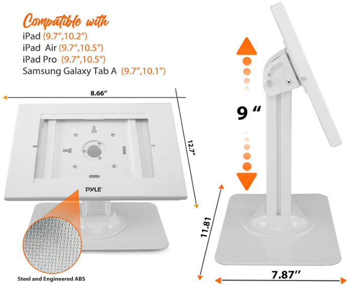 Pyle Anti Theft Tablet Security Stand