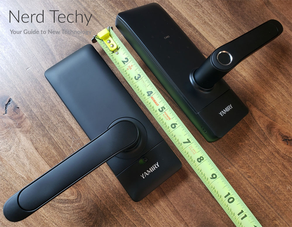 Unboxing & Review of the Yamiry Biometric Smart Door Lock - Nerd Techy