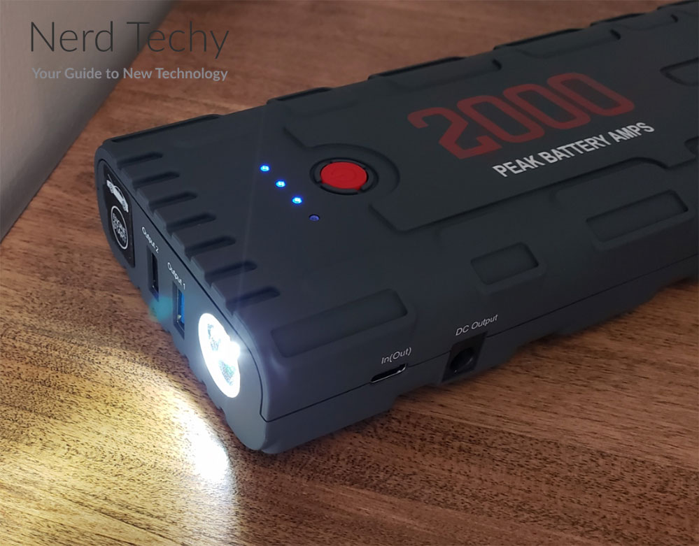 NEXPOW G17 2000A Peak 18000mAh Jump Starter