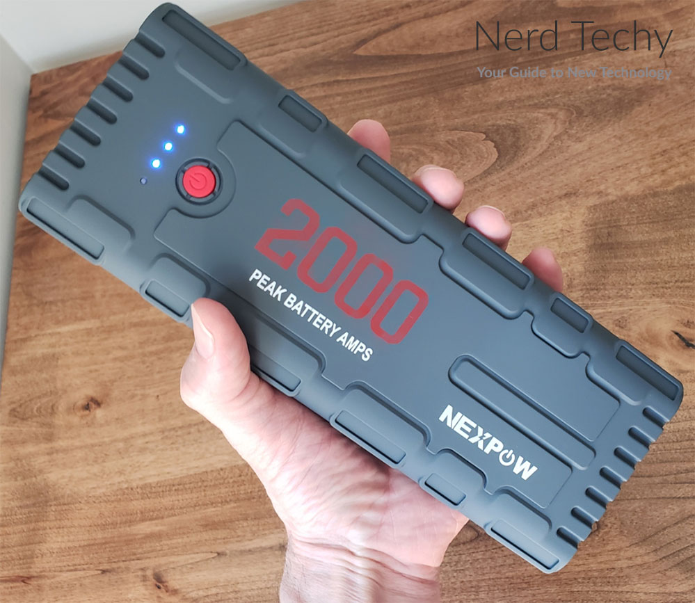 NEXPOW G17 Review: 2000A Peak 18000mAh Car Jump Starter