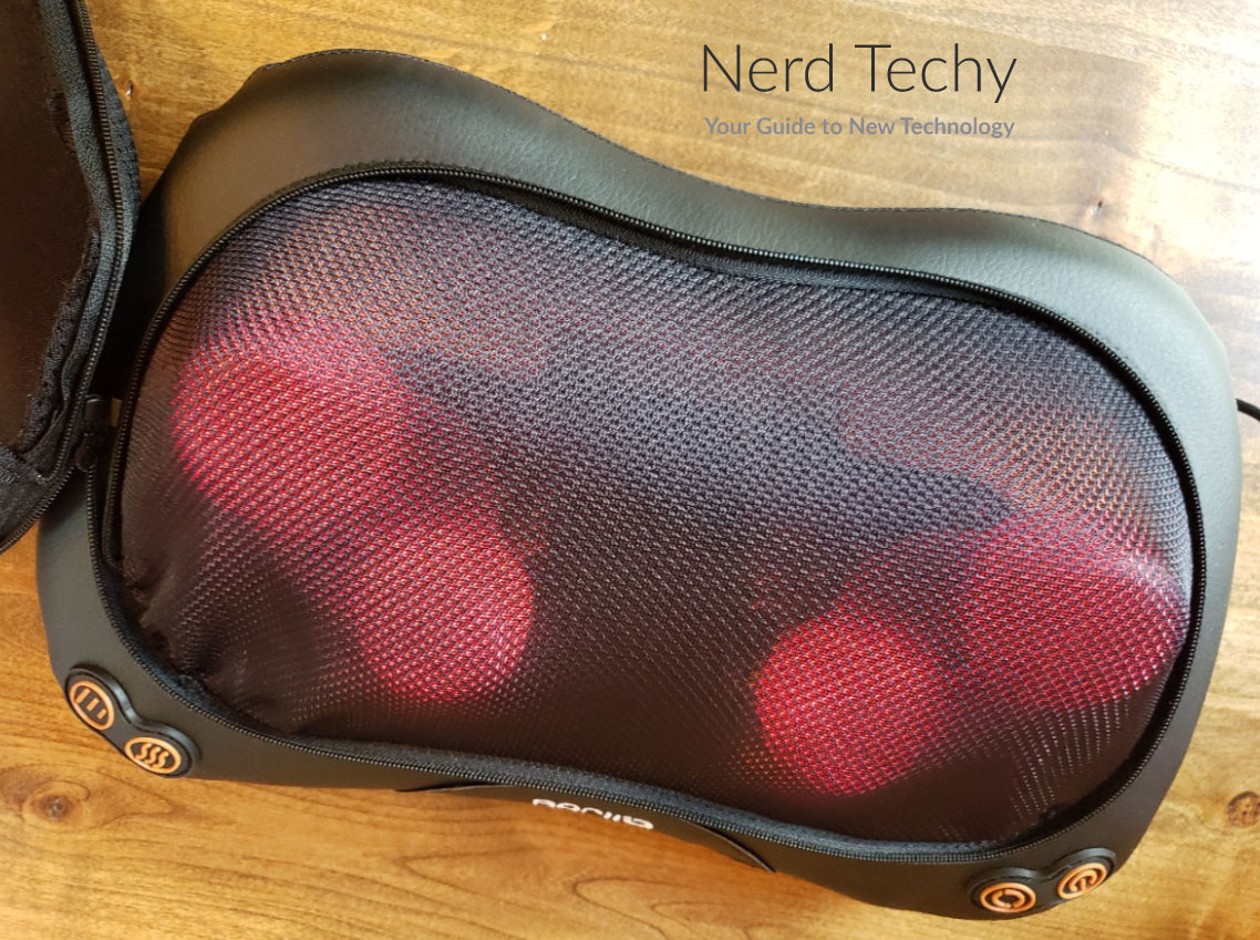 Unboxing COMFIER Shiatsu Neck & Back Massage Chair Pad - Nerd News Social