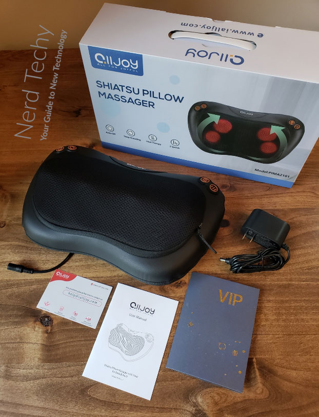 Alljoy Shiatsu Neck & Shoulder Massager with Heat ~ Unboxing