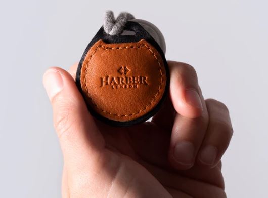 Harber London Leather AirTag Sleeve