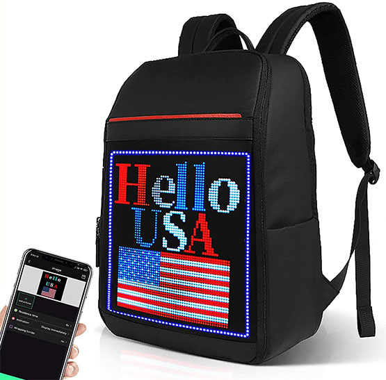 Welaso Smart Bluetooth LED Backpack