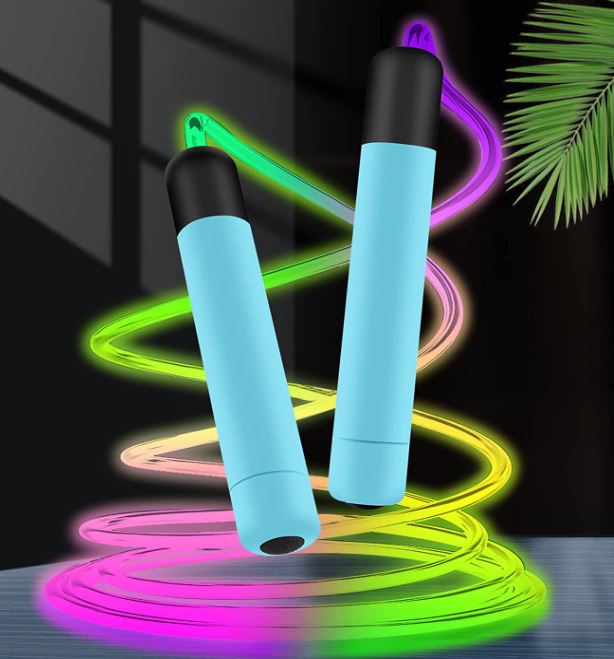 Bertiveny LED Rainbow Jump Rope