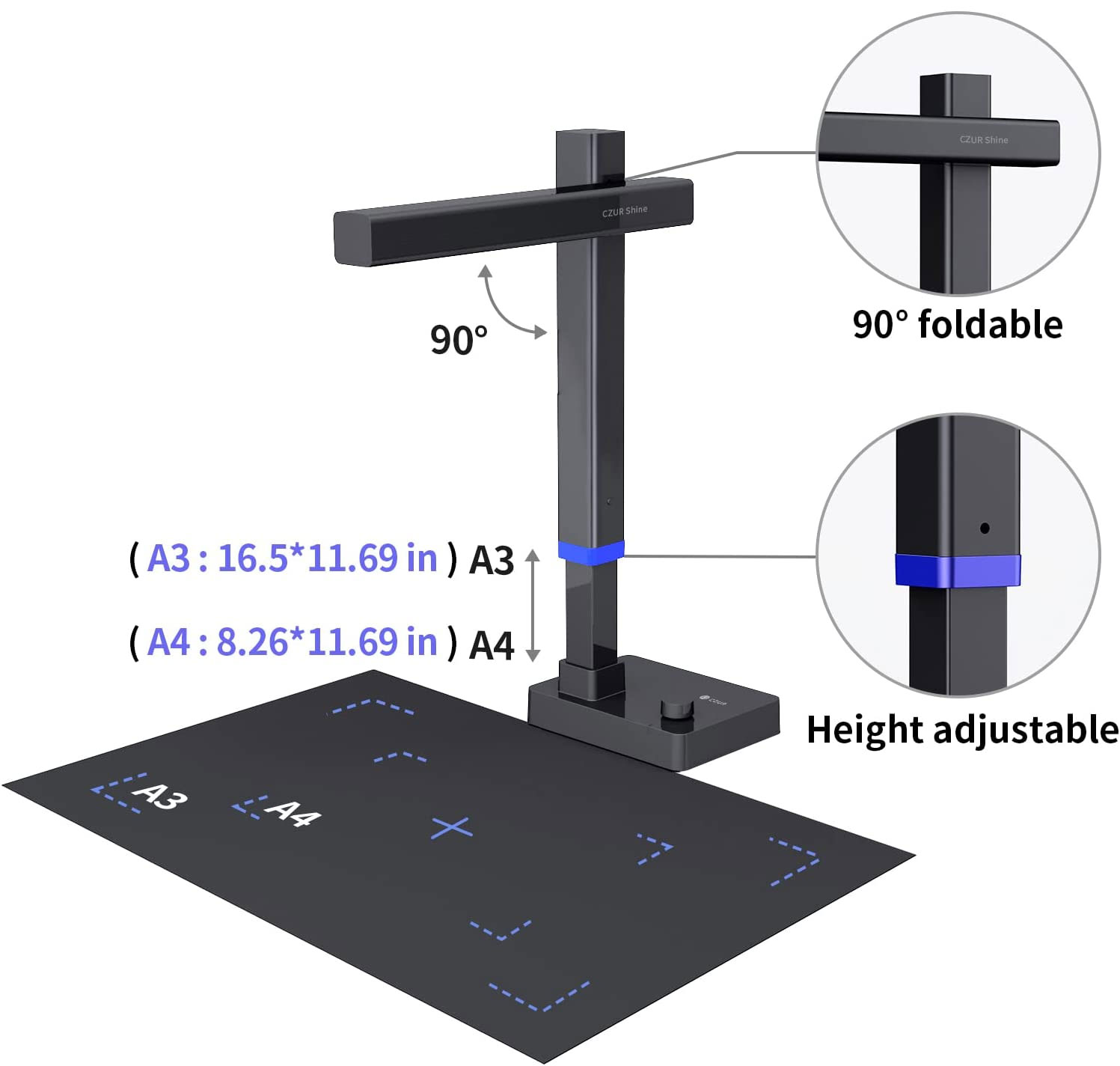 CZUR Shine Ultra Pro Review - Portable 24MP Document Scanner