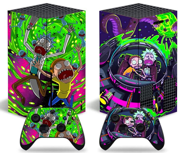 Rick and Morty Xbox Series X Skin