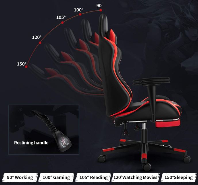 Details about   Shuanghu Gaming Chair Office Chair Ergonomic PC Computer Chair with Reclining 