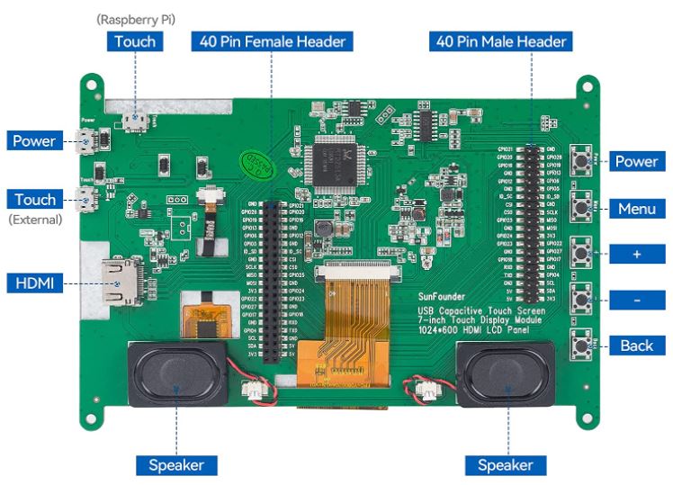 SunFounder TS-7 Pro