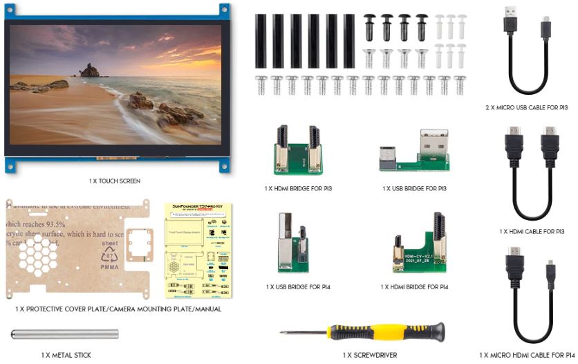 SunFounder TS-7 Pro