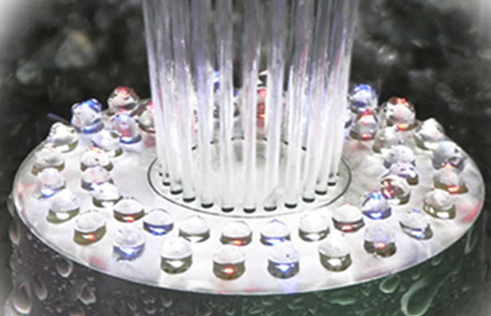 Alpine Corporation LED Floating Spray Fountain