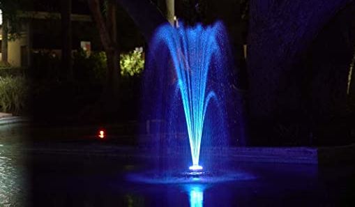 Alpine Corporation LED Floating Spray Fountain