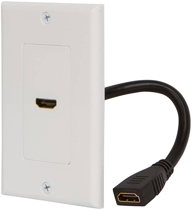 Buyers Point HDMI Wall Plate