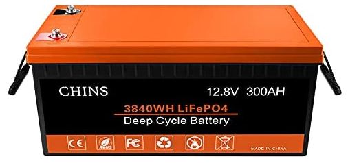 CHINS LiFePO4 Battery 12V 300Ah Lithium Battery