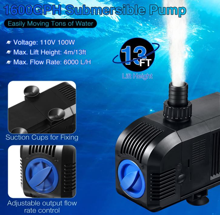 Dreyoo Submersible Water Pump