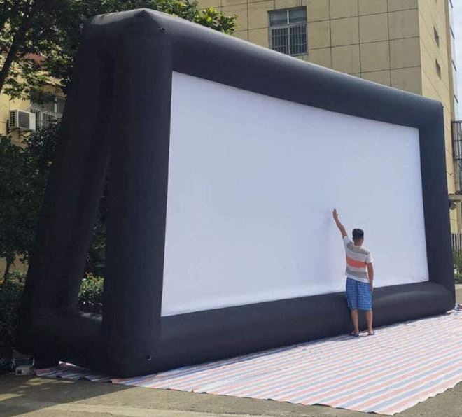 Fitnessandfun Huge Inflatable Projector Movie Screen