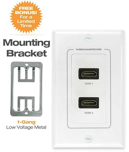 Mediabridge HDMI Wall Plate