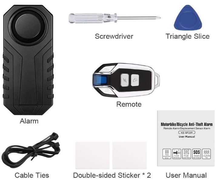 Onvian Wireless Bike Alarm