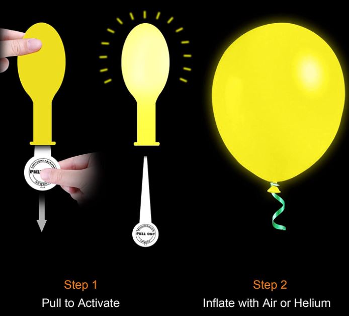 iFUNow Flashing LED Balloons