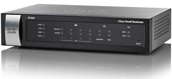 Cisco Rv320 Dual Wan VPN Router