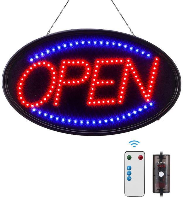 FITNATE LED Open Sign