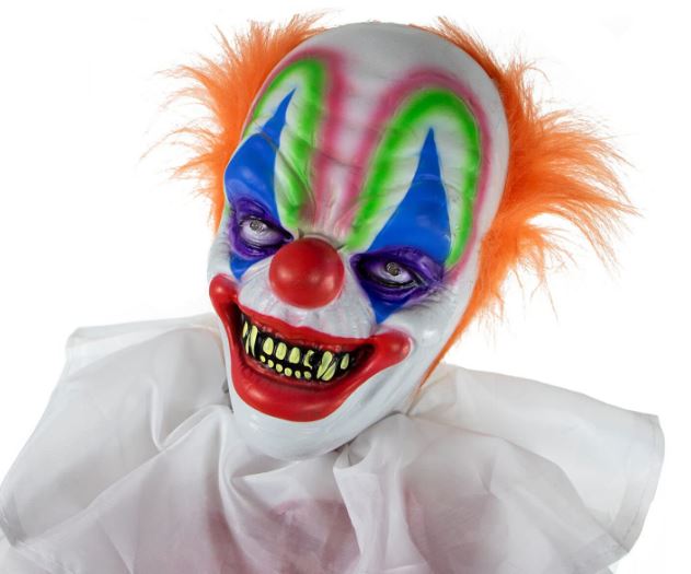 Haunted Hill Farm Talking Clown Prop