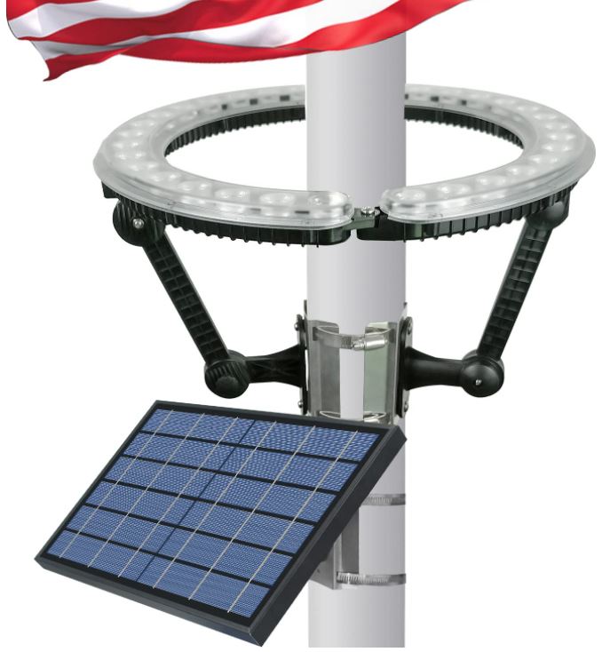 Kayiune Solar Flag Pole Light